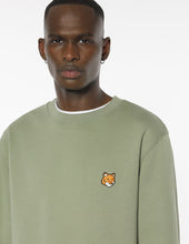 Charger l&#39;image dans la galerie, Maison Kitsuné Sweatshirt Fox Head Laurel Green