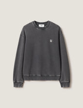 Charger l'image dans la galerie, Maison Kitsuné Sweatshirt Fox head Faded Comfort Black
