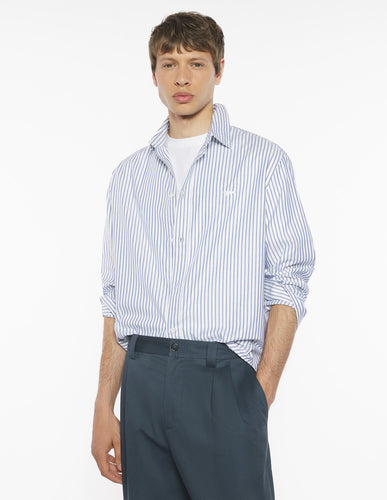 Maison Kitsuné Chemise Profile Fox Cloud Blue