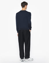 Charger l&#39;image dans la galerie, Maison Kitsuné Pull Fox Head en Laine Navy
