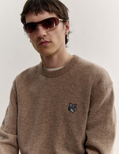 Charger l'image dans la galerie, Maison Kitsuné Pull Fox Head Lambswool Comfort Cobblestone