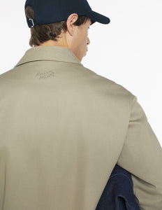 Maison Kitsuné Blouson Zipped Concrete Beige