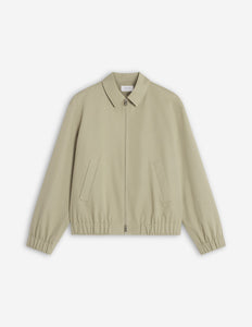 Maison Kitsuné Blouson Zipped Concrete Beige