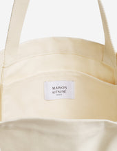 Charger l&#39;image dans la galerie, Maison Kitsuné Tote Bag Dressed Fox Ecru