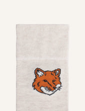 Charger l'image dans la galerie, Maison Kitsuné Chaussettes Fox Head Driftwood