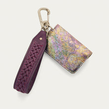Charger l&#39;image dans la galerie, Claris Virot Porte Clés Fred en Cuir Essence violet