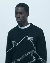 Charger l&#39;image dans la galerie, Maison Labiche Pull Moutain en Laine Noir