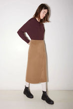 Charger l'image dans la galerie, Roseanna Pull Polo Ella en Laine Bordeaux