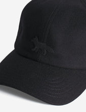 Charger l&#39;image dans la galerie, Maison Kitsuné Casquette Profile Fox en Laine Black