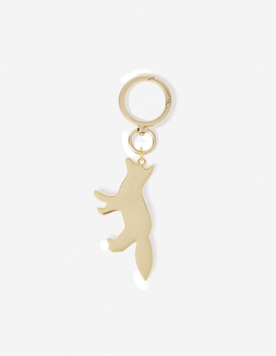 Maison Kitsuné Porte-clefs Profile Fox Light Gold