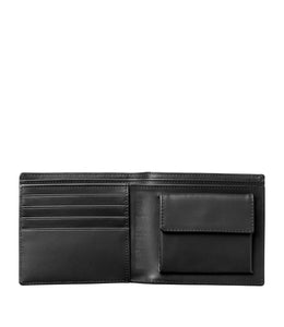 A.P.C. New Portefeuille London en Cuir Noir