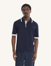 Charger l'image dans la galerie, Maison Kitsuné Polo en Maille Comfort Navy