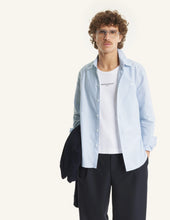 Charger l'image dans la galerie, Maison Kitsuné Chemise Profile Fox Striped Pure Blue