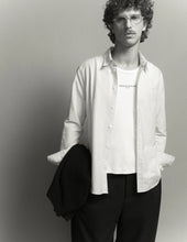 Charger l'image dans la galerie, Maison Kitsuné Chemise Profile Fox Striped Pure Blue