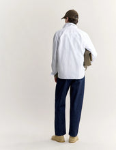 Charger l'image dans la galerie, Maison Kitsuné Chemise Profile Fox Striped White Azur