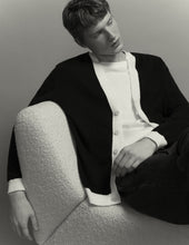 Charger l'image dans la galerie, Maison Kitsuné Cardigan Contrasted Comfort Navy