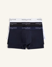 Charger l'image dans la galerie, Maison Kitsuné Pack Boxers Navy Black White