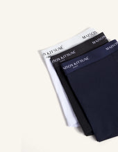 Charger l'image dans la galerie, Maison Kitsuné Pack Boxers Navy Black White