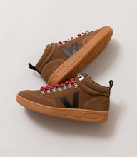 Charger l&#39;image dans la galerie, VEJA Roraima Suede Brown Black Natural