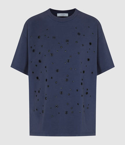 Roseanna T-shirt Homer Studs Denim