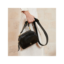 Charger l&#39;image dans la galerie, Claris Virot Sac Clara Python Noir