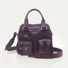 Charger l'image dans la galerie, Claris Virot Sac Richie Cuir Bubble Mulberry