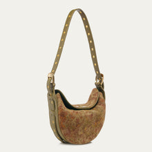 Charger l&#39;image dans la galerie, Claris Virot Sac Estelle Besace Veau Velours Papyrus
