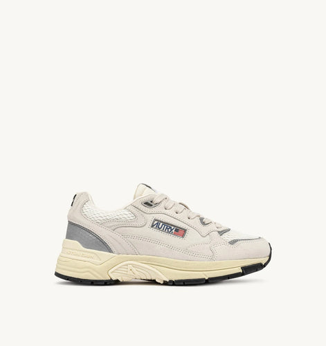 Autry Sneakers Hyperway Mesh White Silver UM10