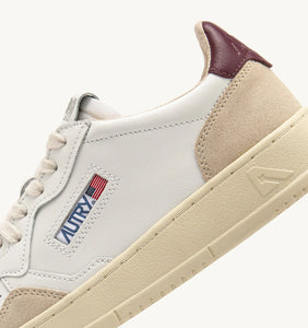 Autry Sneakers Medalist 01 Low Suede Burgundy LS03