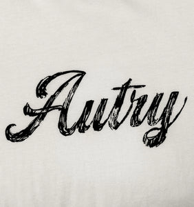 AUTRY T-shirt Logo Graphique White