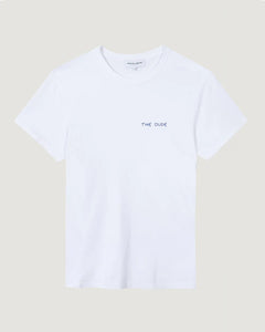 Maison Labiche T-Shirt The dude Unisexe Blanc