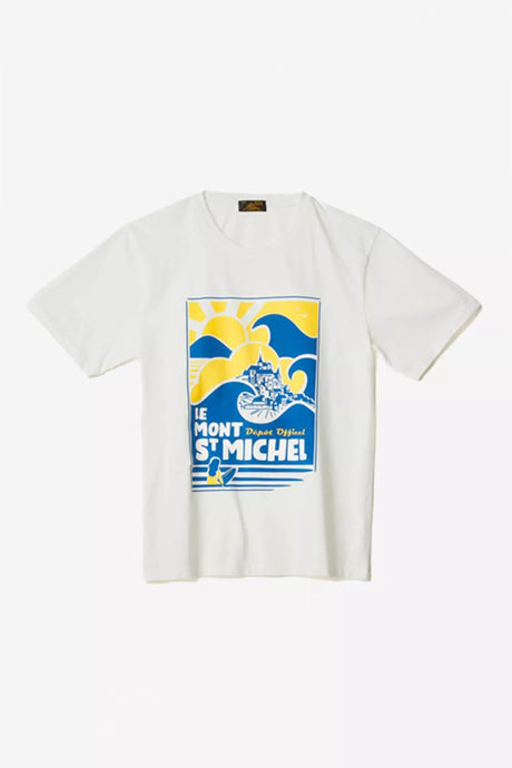 Le Mont Saint Michel T-Shirt Timel Surf Jaune
