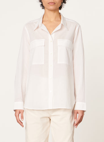 Vanessa bruno Chemise Dim en Coton Blanc