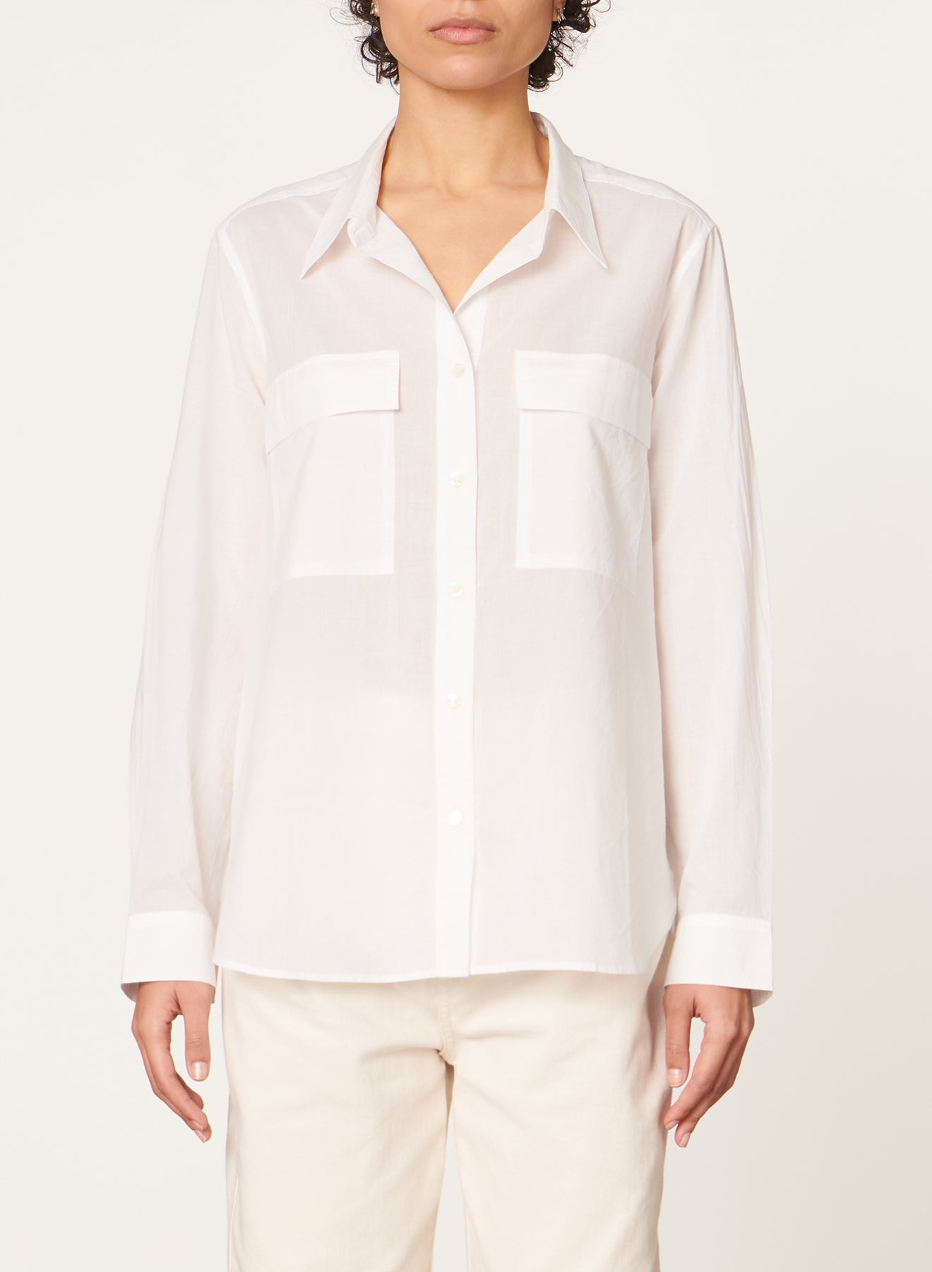 Vanessa bruno Chemise Dim en Coton Blanc
