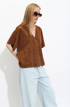 Charger l'image dans la galerie, Bellepiece Top Donatela Cognac