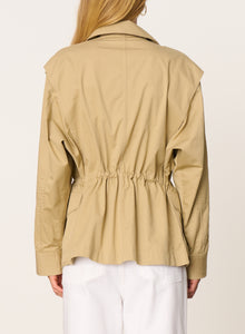 Vanessa bruno Veste Eliane Militaire
