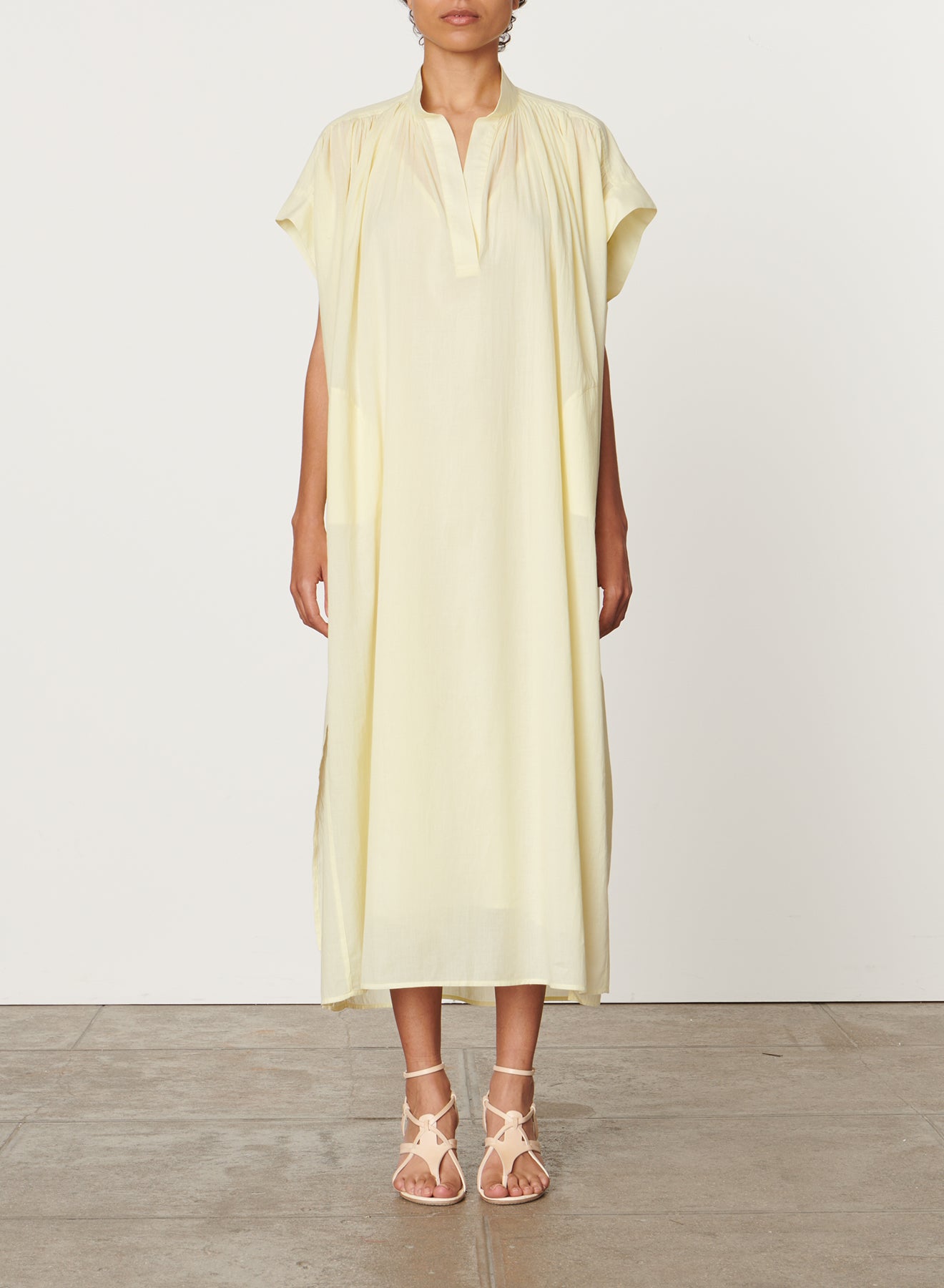 Vanessa bruno Robe Cyndie en Coton Citrus