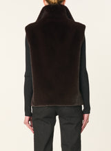 Charger l&#39;image dans la galerie, Vanessa bruno Blouson Furo sans Manches Brun