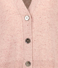Charger l&#39;image dans la galerie, Vanessa bruno Cardigan Venezuela en Laine Rose