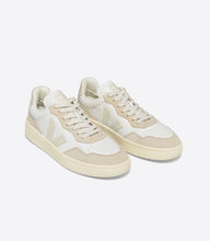Charger l&#39;image dans la galerie, VEJA V-90 Leather White pierre