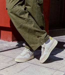 VEJA V-90 x AEGAN Project Leather White Pierre Liquor