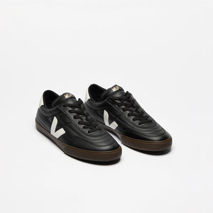 VEJA Panenka Leather Black White