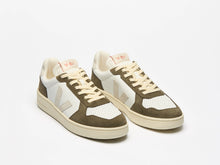 Charger l&#39;image dans la galerie, VEJA V-82 Leather White Natural Kaki