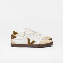 Charger l&#39;image dans la galerie, VEJA Volley Leather White Tent Bark