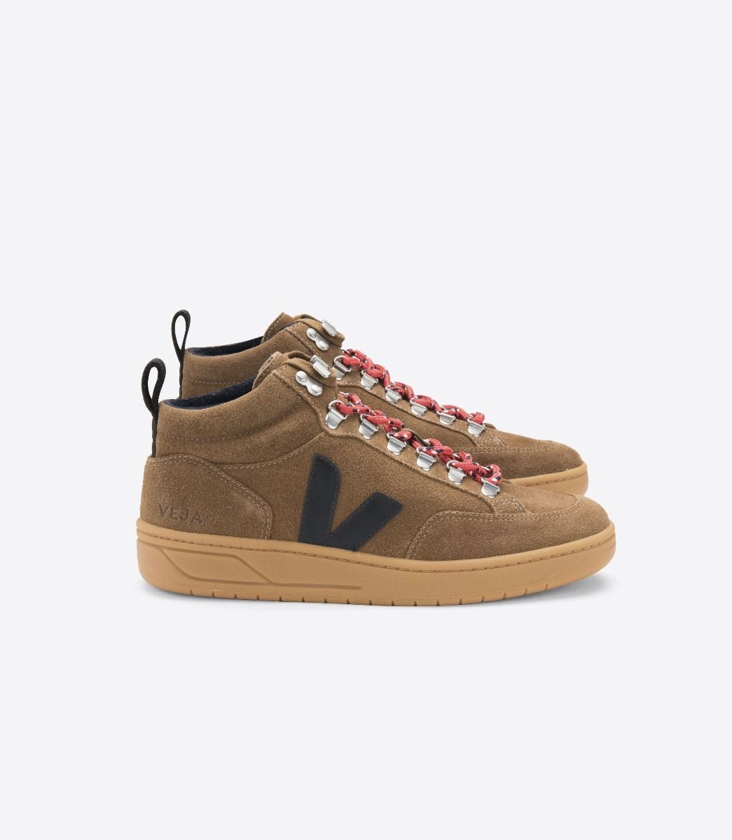 VEJA Roraima Suede Brown Black Natural