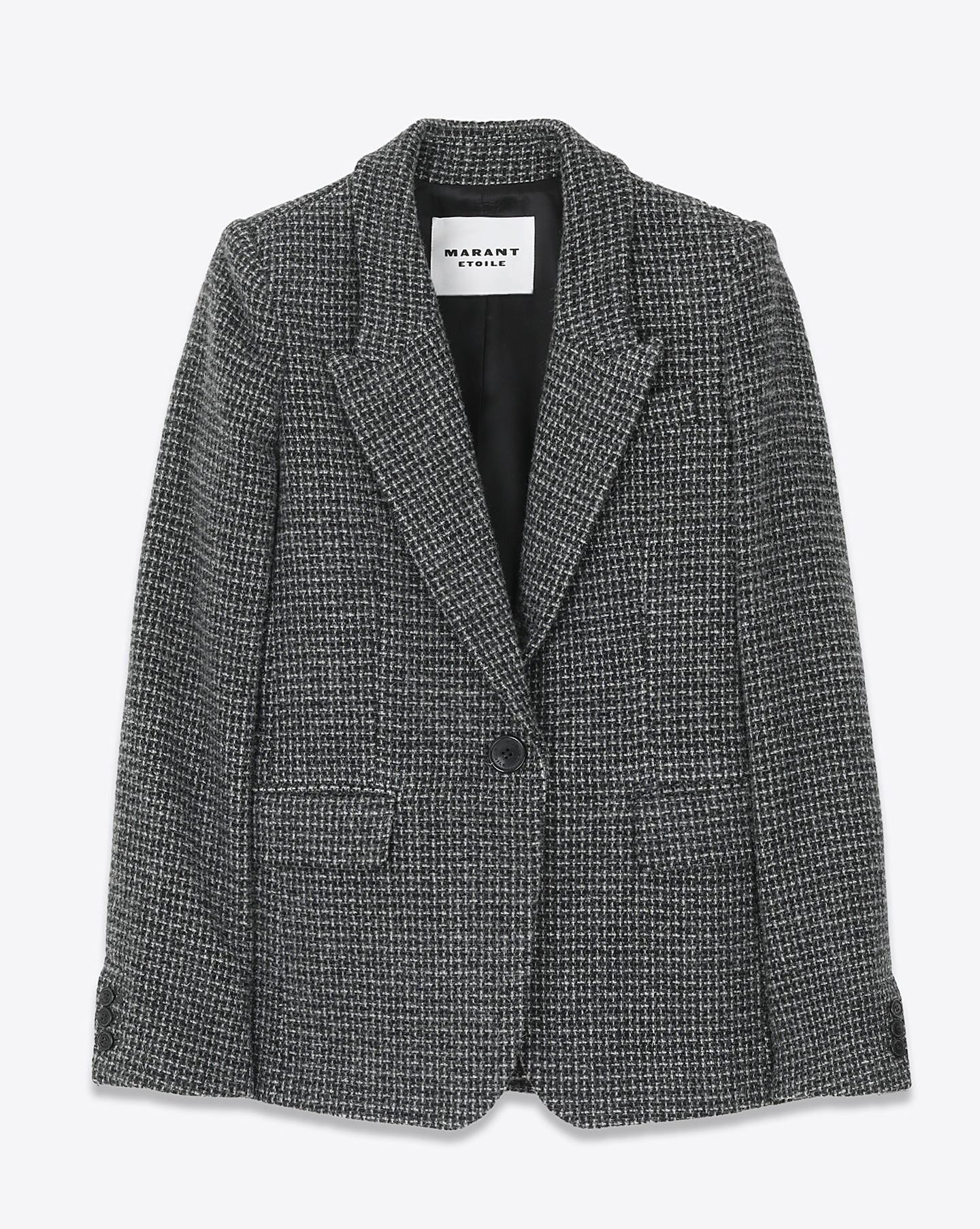 Isabel Marant Etoile Veste Kerstin en Laine Anthracite