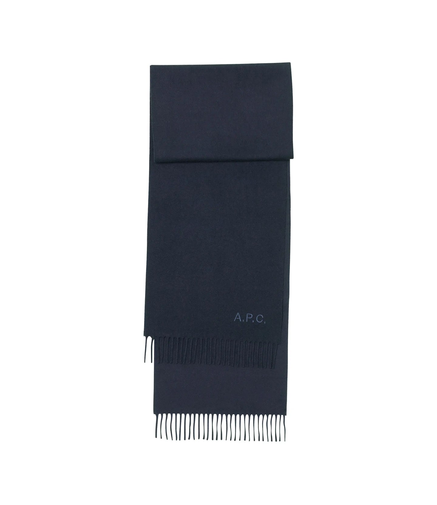 A.P.C. Echarpe Abroise Brodée Dark navy