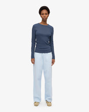 Charger l&#39;image dans la galerie, Colorful Standard T-shirt Manches Longues Organic Rib Petrol blue