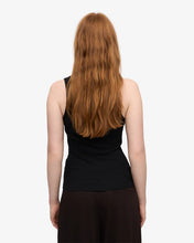 Charger l&#39;image dans la galerie, Colorful Standard Debardeur Organic Rib Tank Deep black