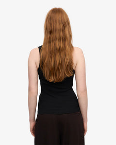 Colorful Standard Debardeur Organic Rib Tank Deep black